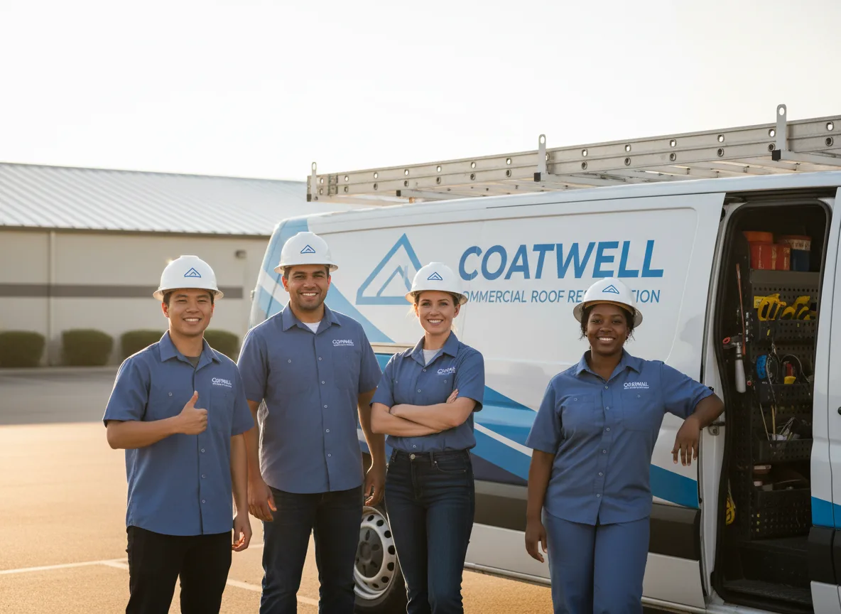 Commercial roof coating company in Ambrose, GA